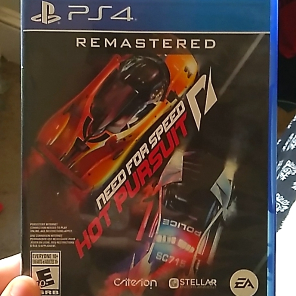 Need For Speed , Hot Pursuit . Remastered.  Playstation 4